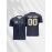 Customizable V-Neck Youngsters's Soccer Shirt - Comfortable Fit, Sports & Casual Outdoor Running Top with Personalized Name and Number