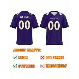 Customized football jerseys, personalized football shirts, printed and sewn names and numbers, personalized football and tennis jerseys, outdoor sports matches