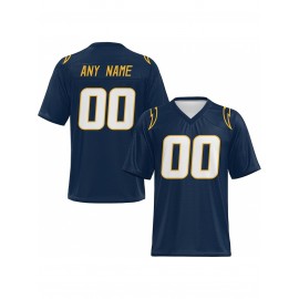 Customized football jerseys, personalized football shirts, printed and sewn names and numbers, personalized football and tennis jerseys, outdoor sports matches