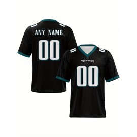 Customized football jerseys, personalized football shirts, printed and sewn names and numbers, personalized football and tennis jerseys, outdoor sports matches
