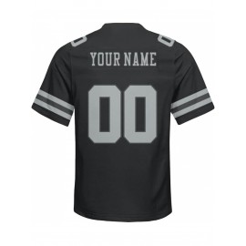 Customized plus-size football shirts, personalized short-sleeved shirts with any name and number, plus-size Women's football city team gifts