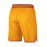 Men's Yellow # 14 Basketball Shorts, Classic Letter Embroidery Design, Breathable Button Style Short Sleeve Shirt, Suitable For Training And Competition