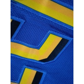 Men's Blue #24 Baseball Shirt - Breathable Loose Fit V-Neck Button-Up with Embroidered Letter Design, All-Season Casual Sportswear for Outdoor Activities, Streetwear & Daily Wear (Machine Washable), Baseball Jersey, Durable Sportswear