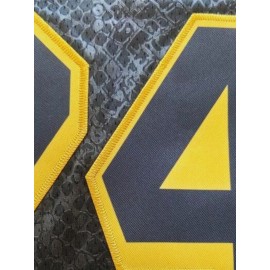 Men'S Black # 8-24 Basketball Shirt, Casual, Fashionable, Breathable, High Quality Embroidered Street Basketball Hoodie