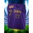 Men's Purple #77 Basketball Jersey - Embroidered DONČ & Los Angeles Letters, Breathable Loose Fit Sportswear for All Seasons, Casual Streetwear & Outdoor Activities, Machine Washable Round Neck Pullover, Basketball Shirt