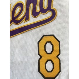 Men'S Black And White # 8-24 Baseball Shirt, Classic Letter Embroidery Design, Button Style Short Sleeved Breathable Shirt, for Training And Competition Use