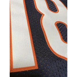 Men'S Baseball Shirt # 56 Black Sports Shirt Knitted Loose Fabric