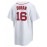 Men's Boston #16 Baseball Jersey - Moisture-Wicking Breathable 100% Polyester, Lightweight UV Protection & Fade-Resistant, V-Neck Button-Up Sportswear for Training, Casual Wear, Outdoor Activities - Ideal Gift for Baseball Fans