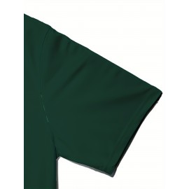 Men's Green Bay #10 Polyester Green Football Jersey T Shirts, V-Neck Sports Shirt With Slight Stretch, Breathable Casual Knit Fabric For All Seasons, Loose Fit Adult & Teen, Fans Gift Men Youth