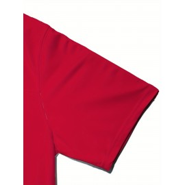 Men'S Kansas City #15 Polyester Red Football Jersey T Shirts, V-Neck Sports Shirt With Slight Stretch, Breathable Casual Knit Fabric For All Seasons, Loose Fit Adult & Teen, Fans Gift Men Youth