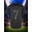 Men'S American Football Sweatshirt, # 7 Black Breathable V-neck Embroidered Polyester Sportswear, Suitable For Street, Team Sports, Beach, Loose Knitted Fabric, S-3XL